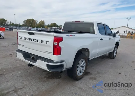 2019 Chevrolet Silverado 1500 Custom z USA, uszkodzony, nr VIN 3GCPYBEH9KG272384